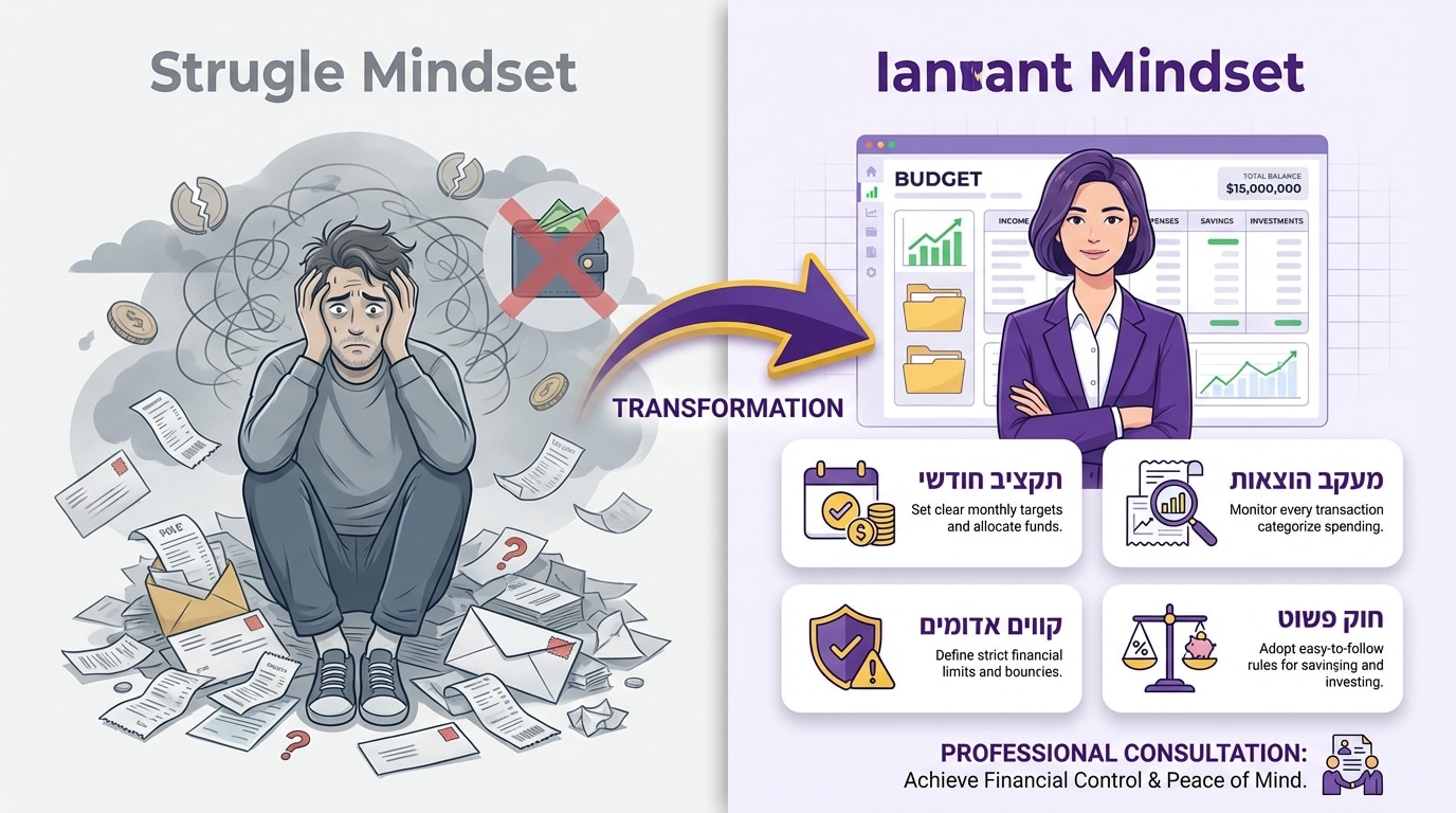 הגורמים לתקיעות במינוס בבנק - הוצאות ללא מעקב והלוואות שקטות